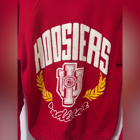 Vintage 1980’s Indiana Hoosiers University sweatshirt - tagged men’s Medium - Picture 2 of 5